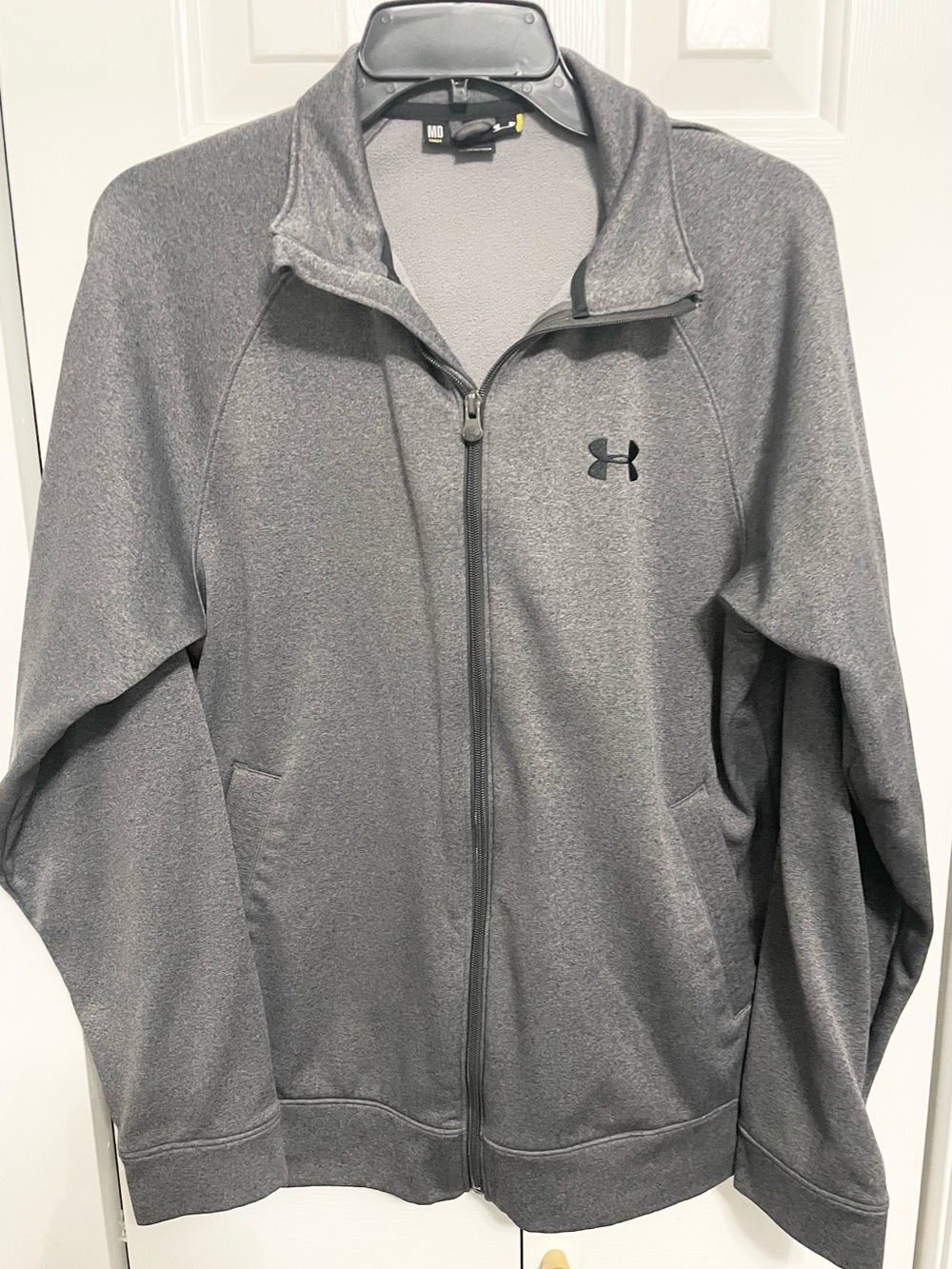 Under Armour Charcoal Gray Full-Zip Performance Jacket